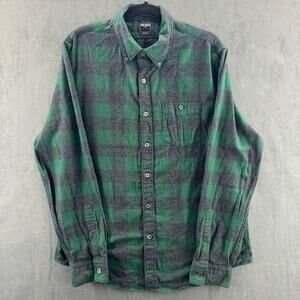 Todd Snyder Green Plaid Button Shirt Size L